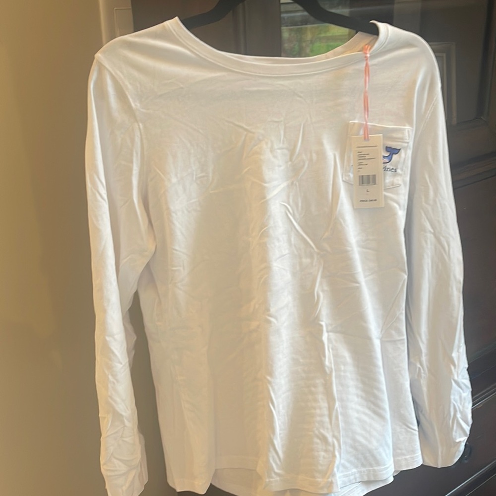 Brand new long sleeve lacrosse pocket t-shirt